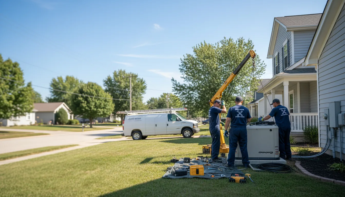 Generator Installation in Lomax, IL near me